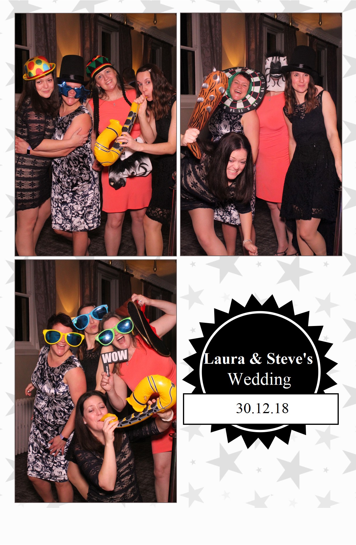 Steve and Laura's Wedding 2018 | View more photos from the event at gallery.myfunphotobooth.com/u/My-Fun-Photo-Booth/Steve-and-Lauras-Wedding-2018